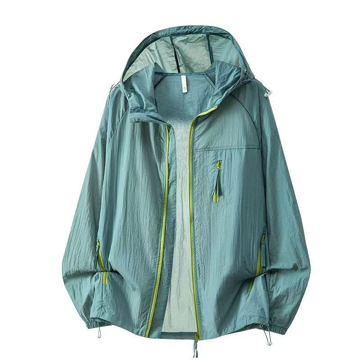 Dam Lätt Outdoorjacka med Praktisk Dragkedja Fickor