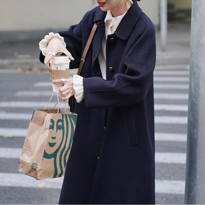 Dam modern oversize ull jacka