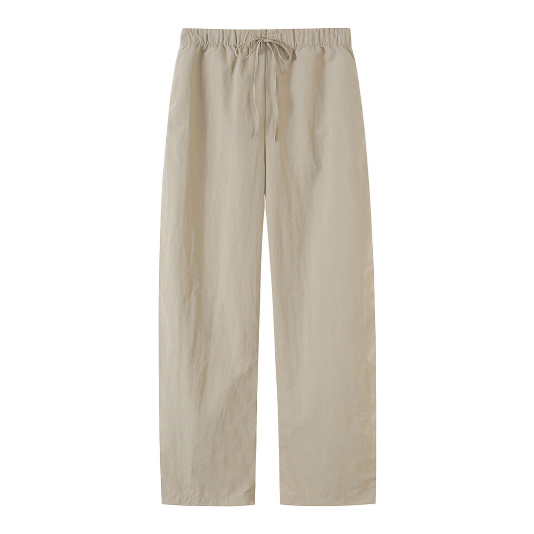 Dam Kort Övergångsjacka med Drawstring och Stå Krage