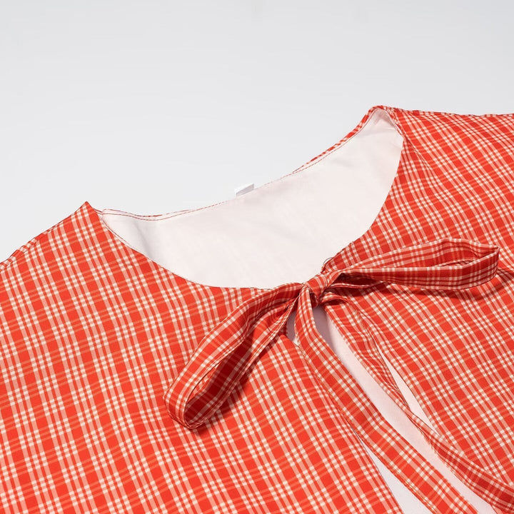 Dam vid Cape jacka med Overlapping Shoulder Yoke och Bow stängning