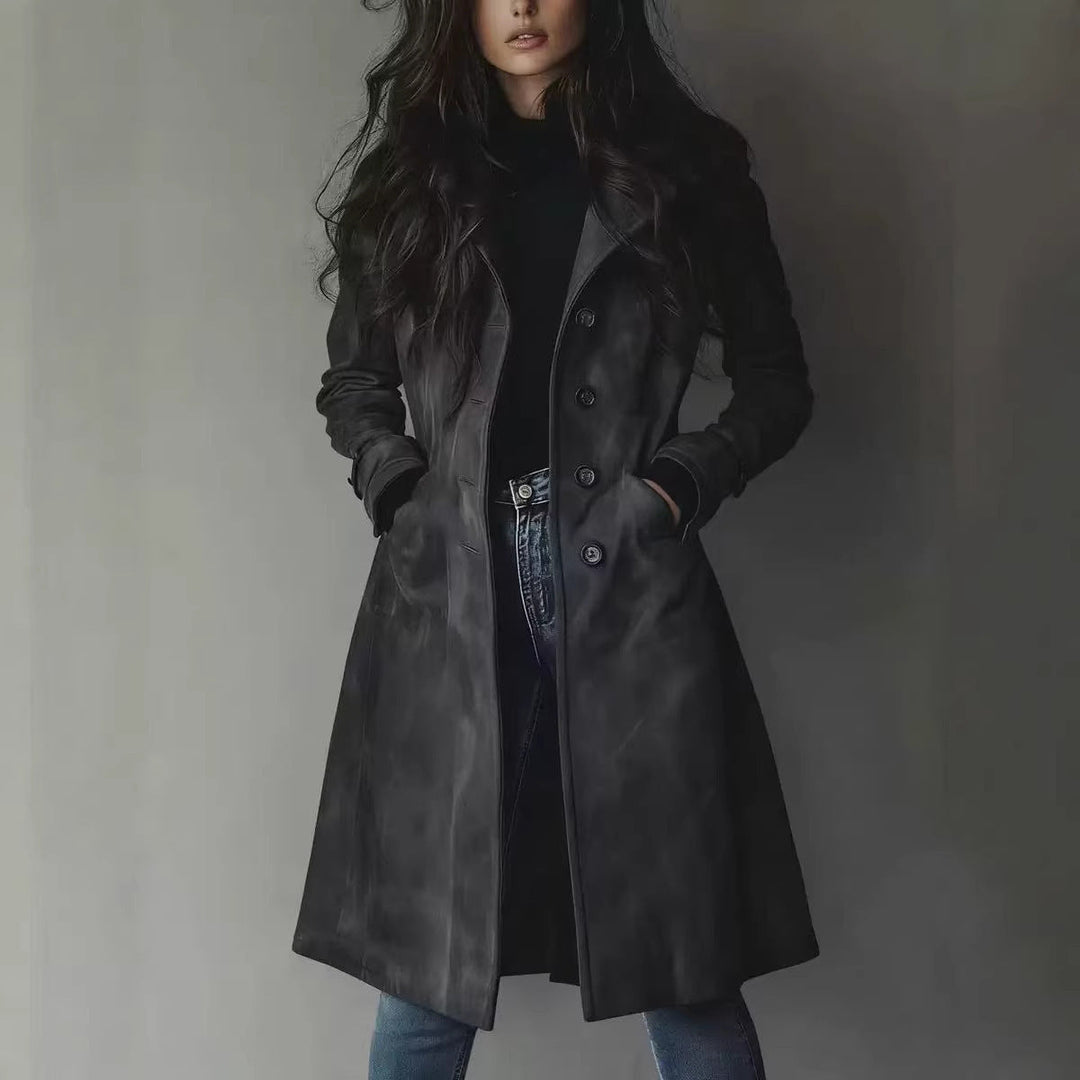 Dam Elegant och Snygg Trenchcoat