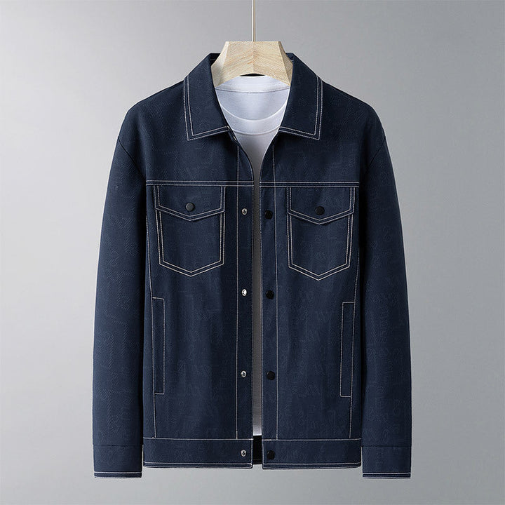 Herr Fashion Pullover Jacka