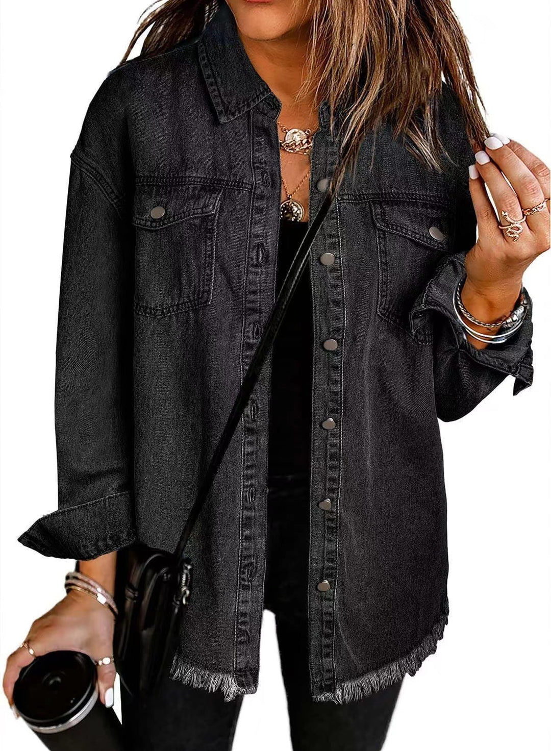 Denim Skjorta Jacka