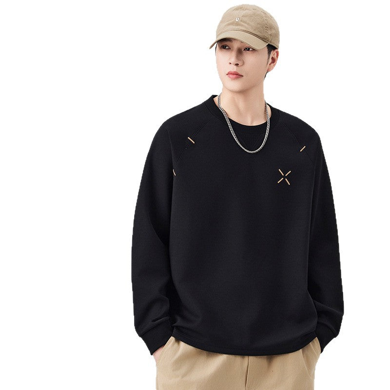 Herr Athletic Crewneck College-Tröja
