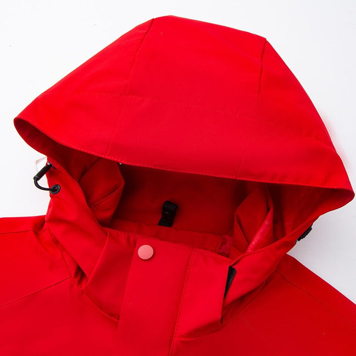Dam funktionsjacka med justerbar huva drawstring 1787710260