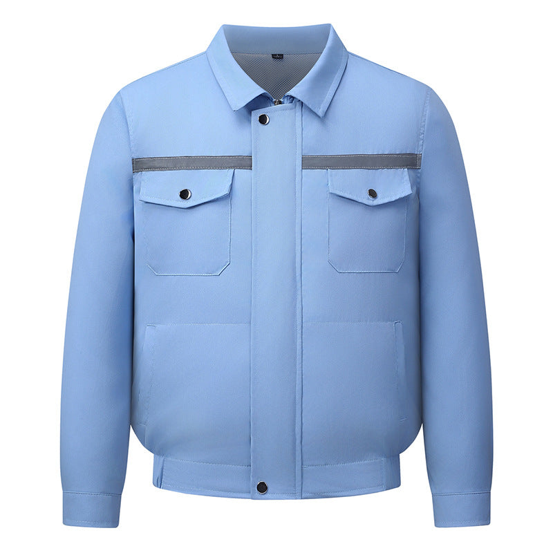 Unisex Nan Cooling Work Jacka med Integrated Ventilation System