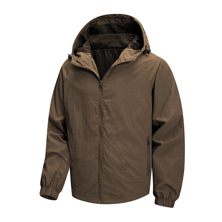Herr Ultralight Packable hoodiejacka med ventilerande meshfoder