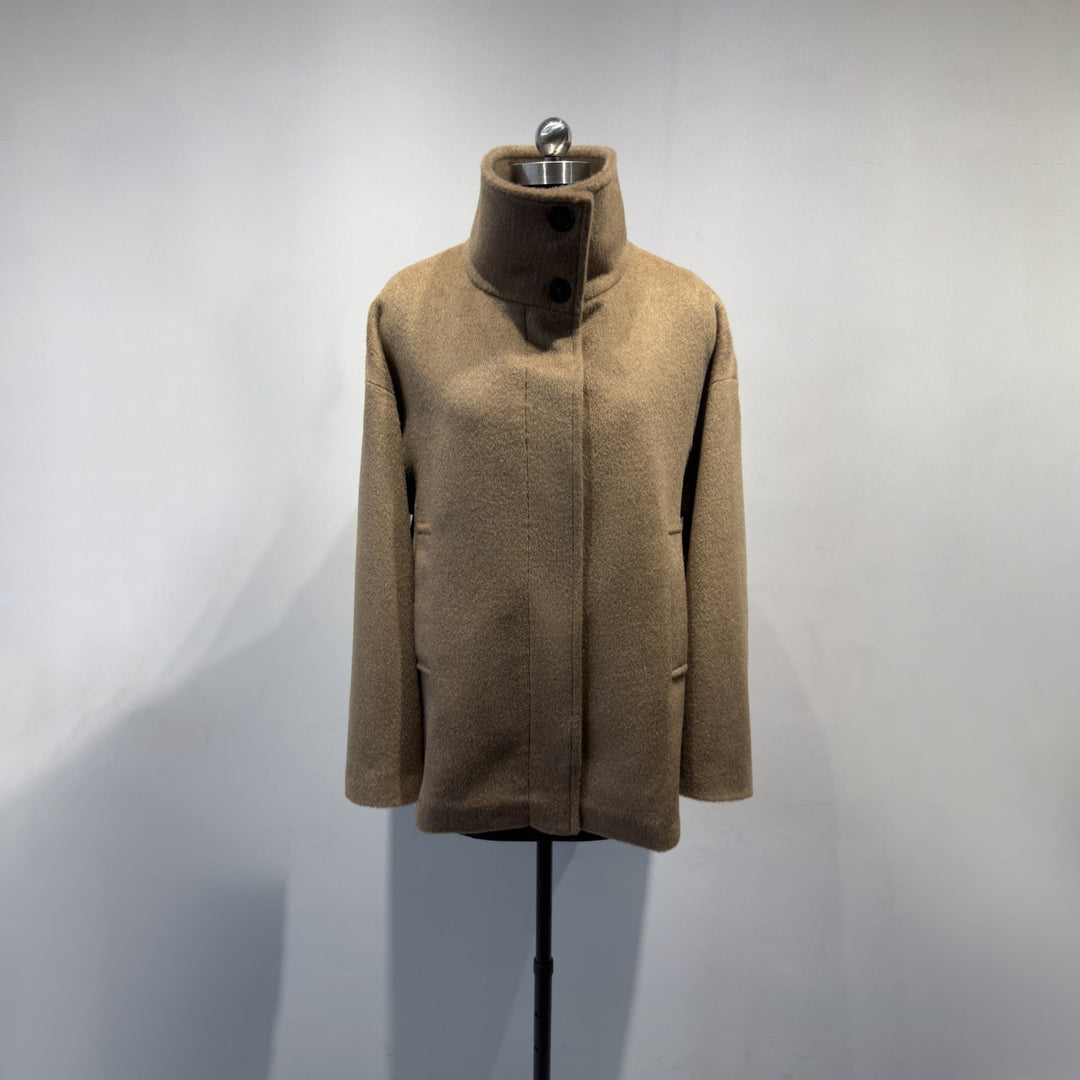 Dam modern oversized fleecejacka