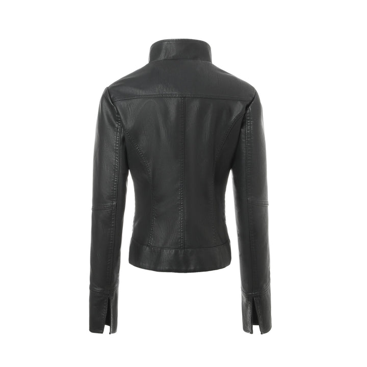 Dam Bikerjacka med Distinctive Quiltad Mönster