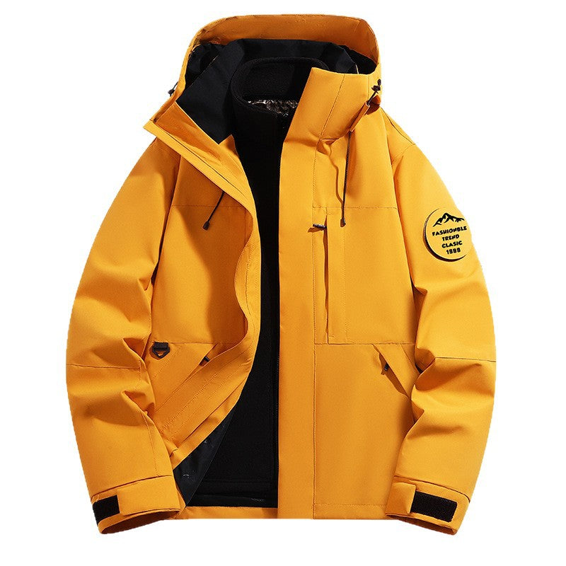 Dam Technical Ski och vinterjacka med Removable inner jacka och Welded Seams