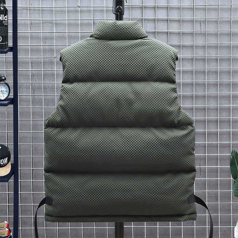 Herr Modern Quiltad Väst