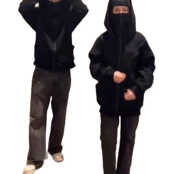 Herr Stilren Jacka med Huva