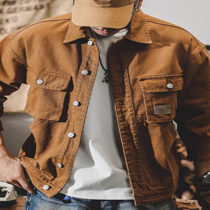 Herr Funktionell Modejacka i Urban Stil