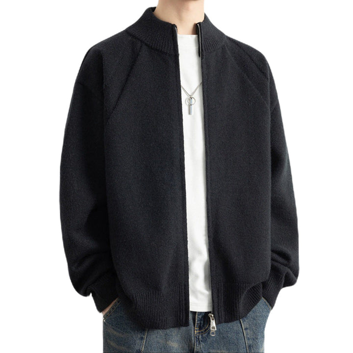 Herr Stilren med Dragkedja Cardigan