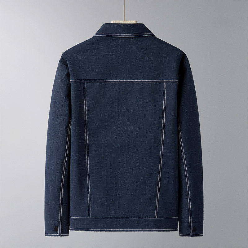 Herr Fashion Pullover Jacka