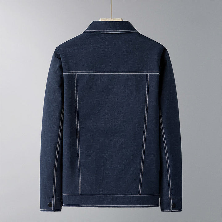 Herr Fashion Pullover Jacka