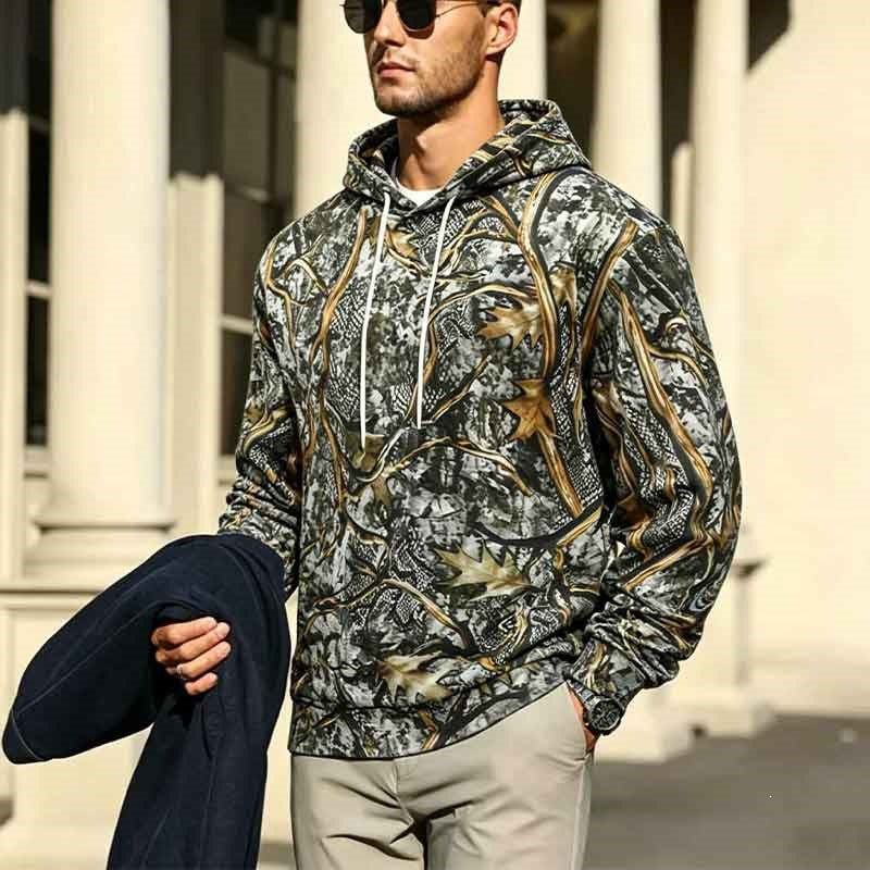 Herr Patterned Luvtröja