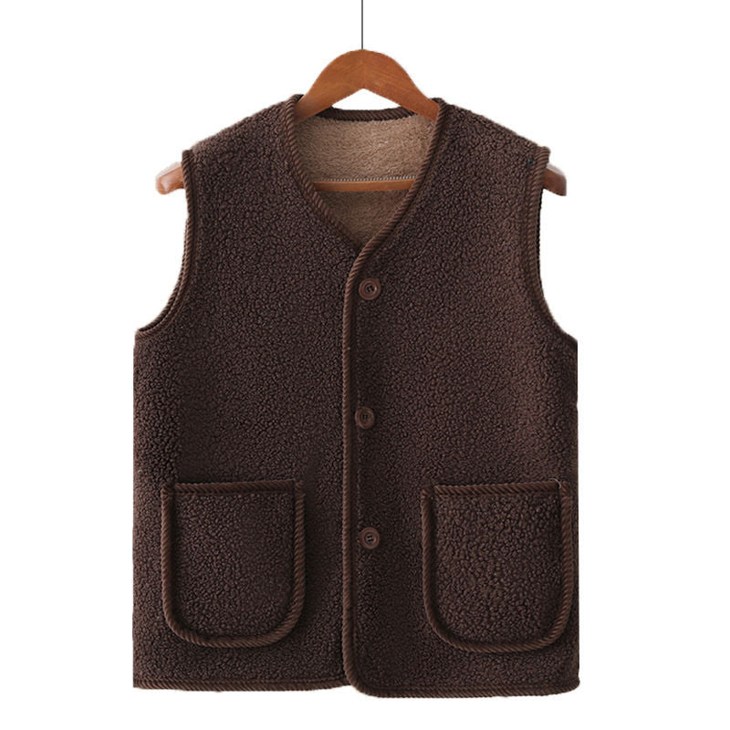 Dam mysig väst tillverkad av Teddy fleece