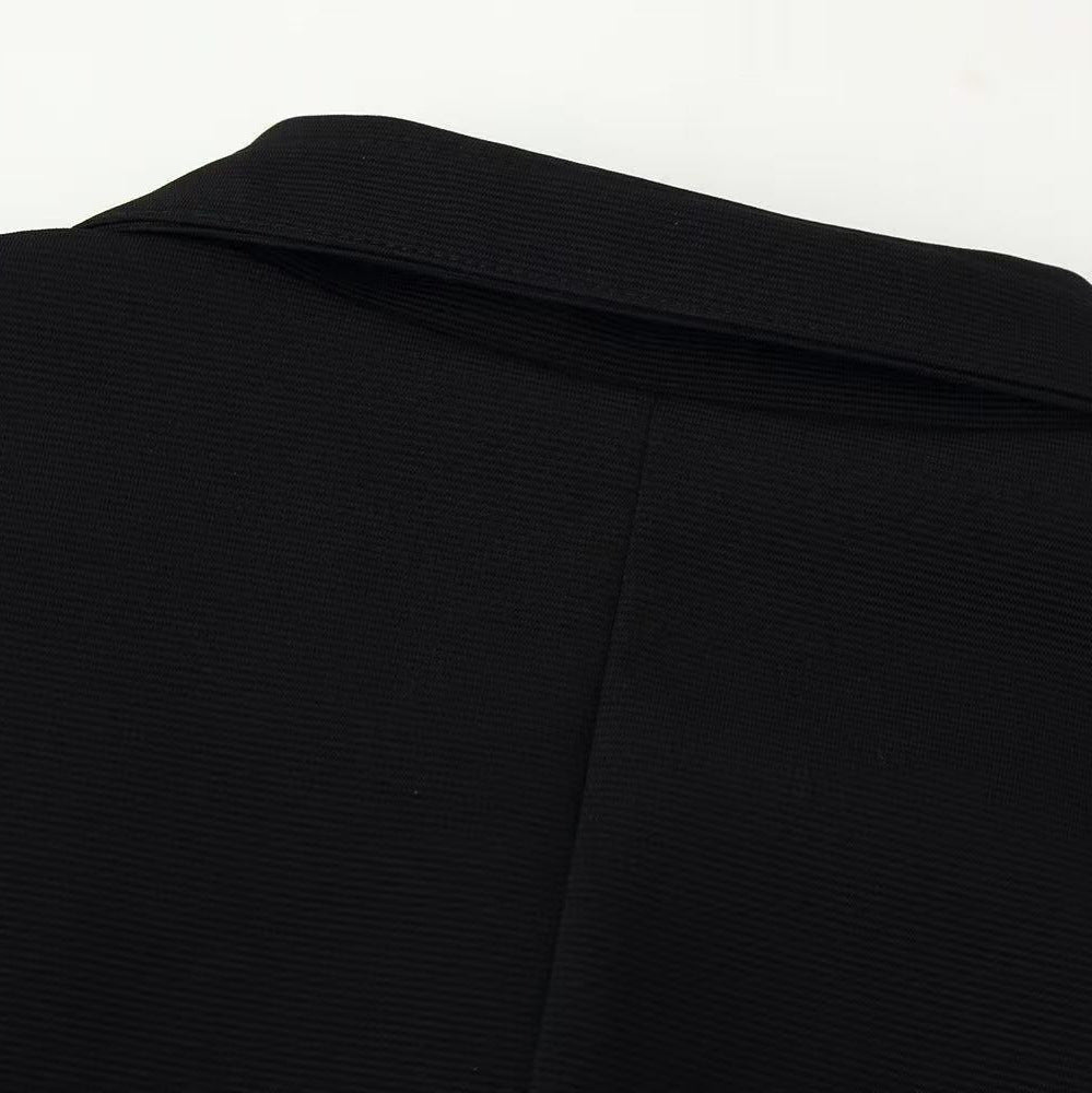 Dam Kort Military Inspired Jacka med Knot och Drawstring Closures
