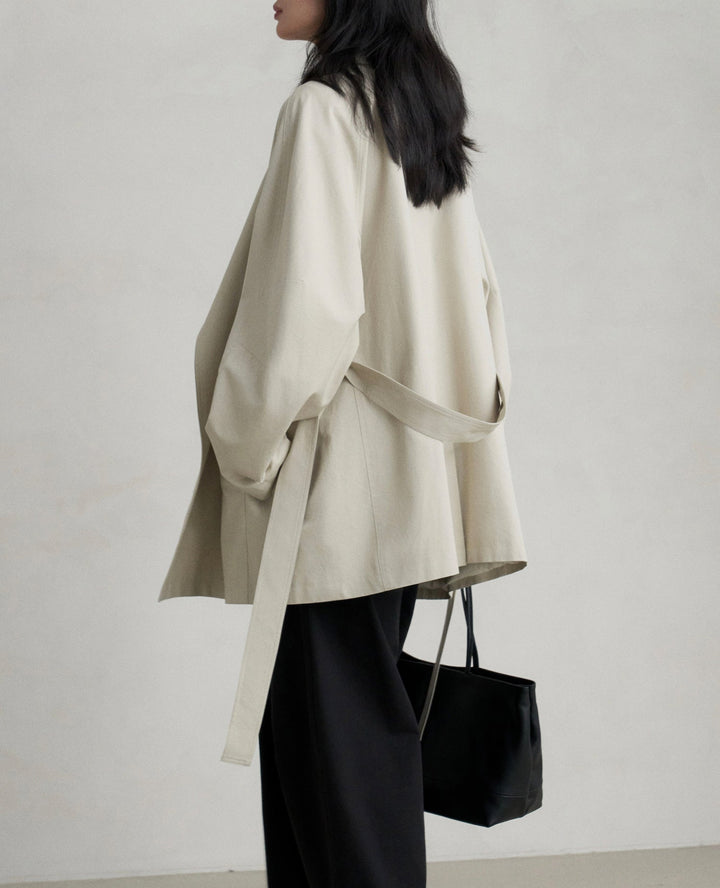 Dam elegant och avslappnad oversize jacka Drune