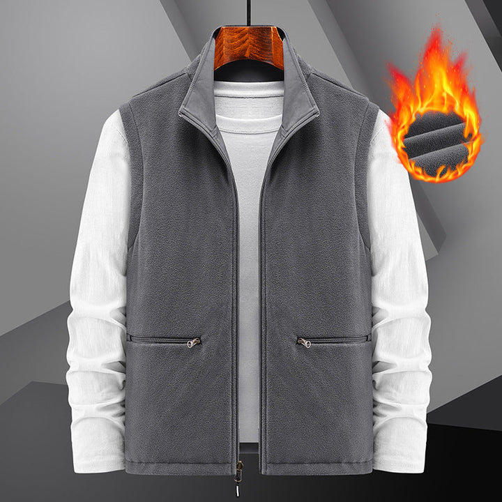 Herr Termisk Isolerad Fleece Väst