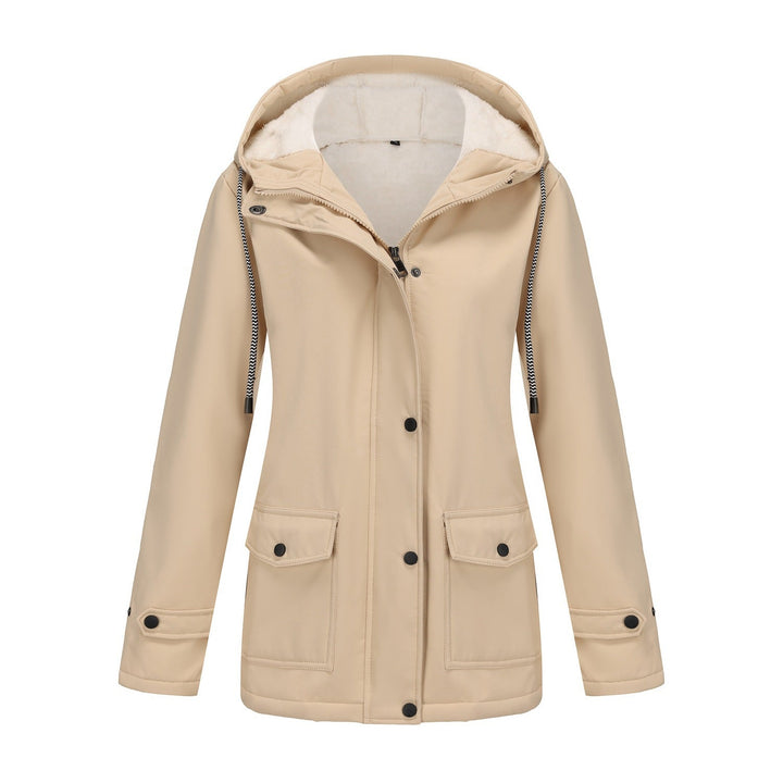 Dam Fashion outdoorjacka med fleece foder