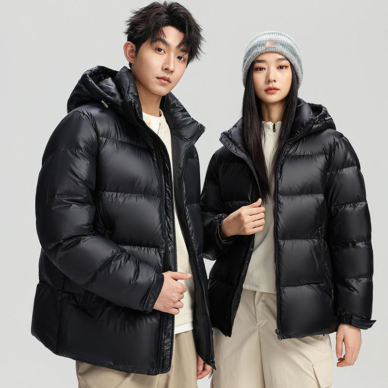 Unisex Dunjacka med Huva