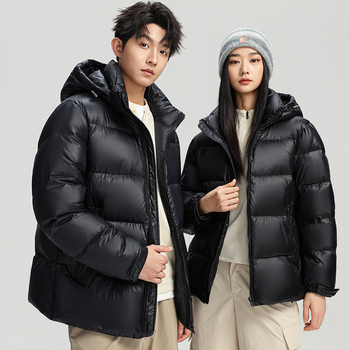 Unisex Dunjacka med Huva