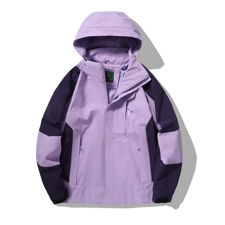 Herr Nano Wind och Water-Resistant Outdoor Luvtröja Jacka med Ventilation Mesh, Adjustable Huva och Concealed Fram Lock