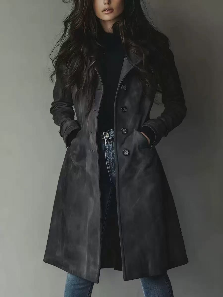 Dam Elegant och Snygg Trenchcoat