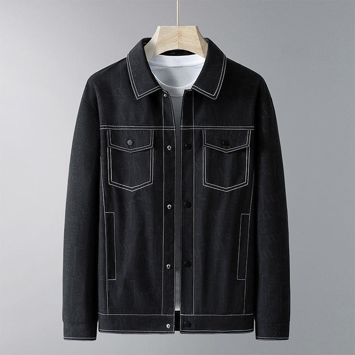 Herr Fashion Pullover Jacka