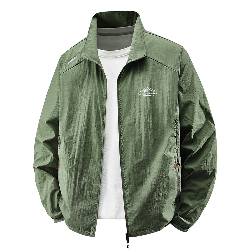 Herr lätt Travel Windbreaker