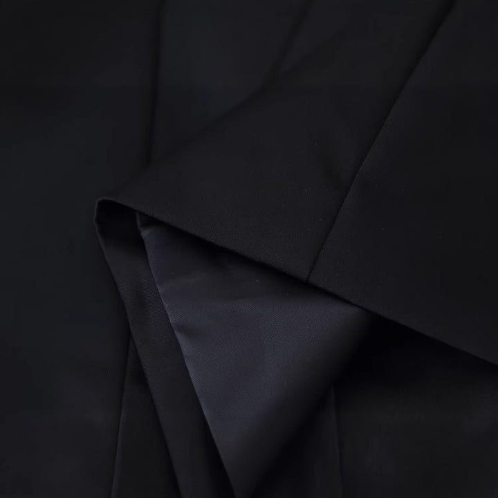 Dam skräddad kort jacka in Mandarin stil med dekorativ Knot Closures