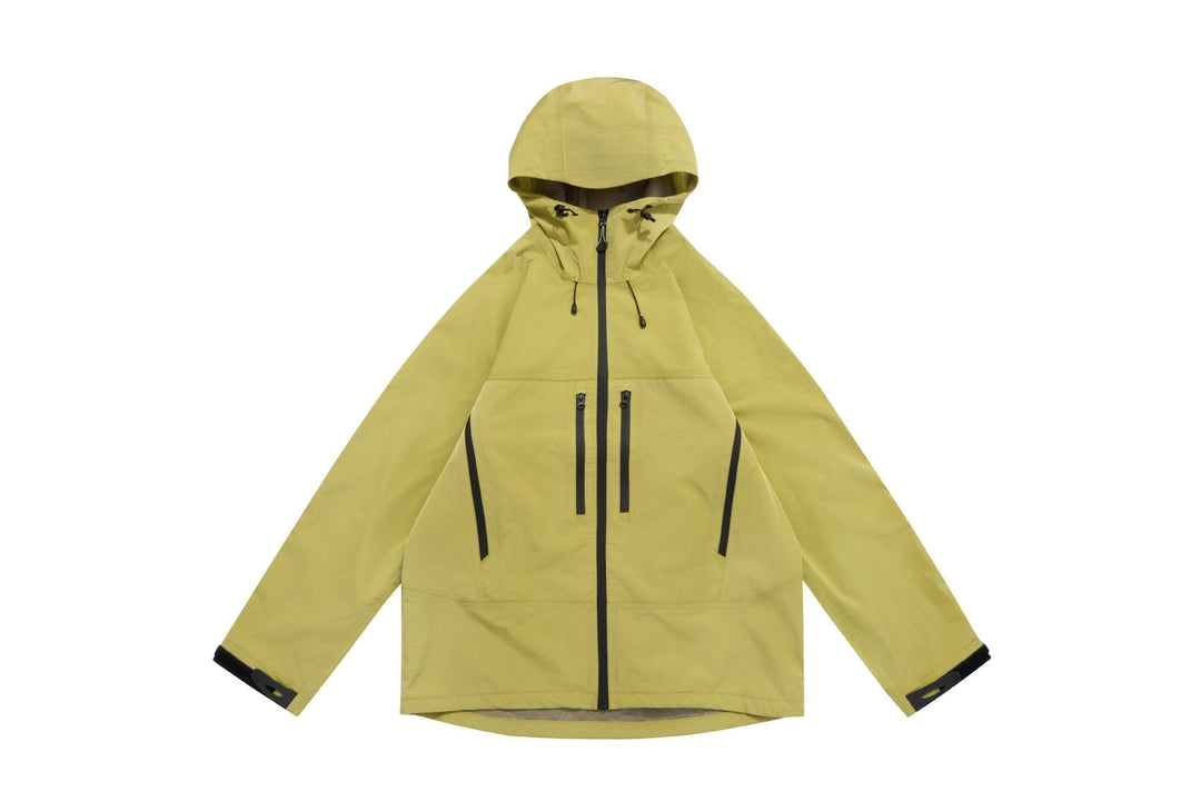 Unisex Teknisk med Huva Outdoor Jacka med Taped Dragkedjor