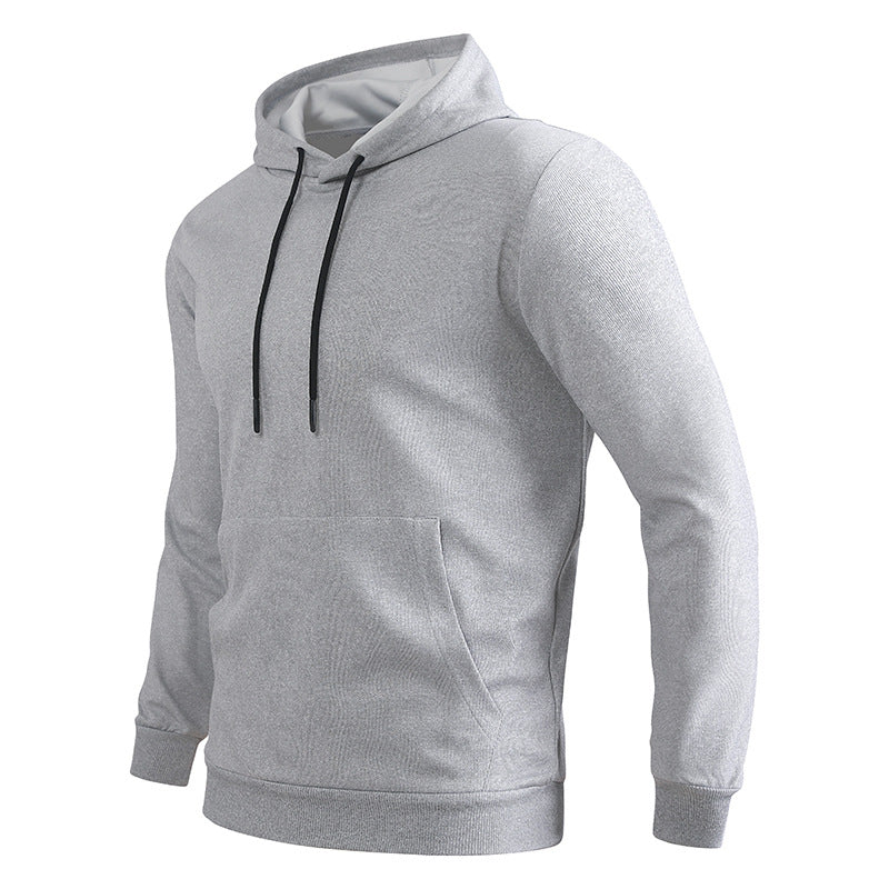 Herr Performance Luvtröja och Joggingbyxor Set Gjord av Andningsbar Funktionell Fabric