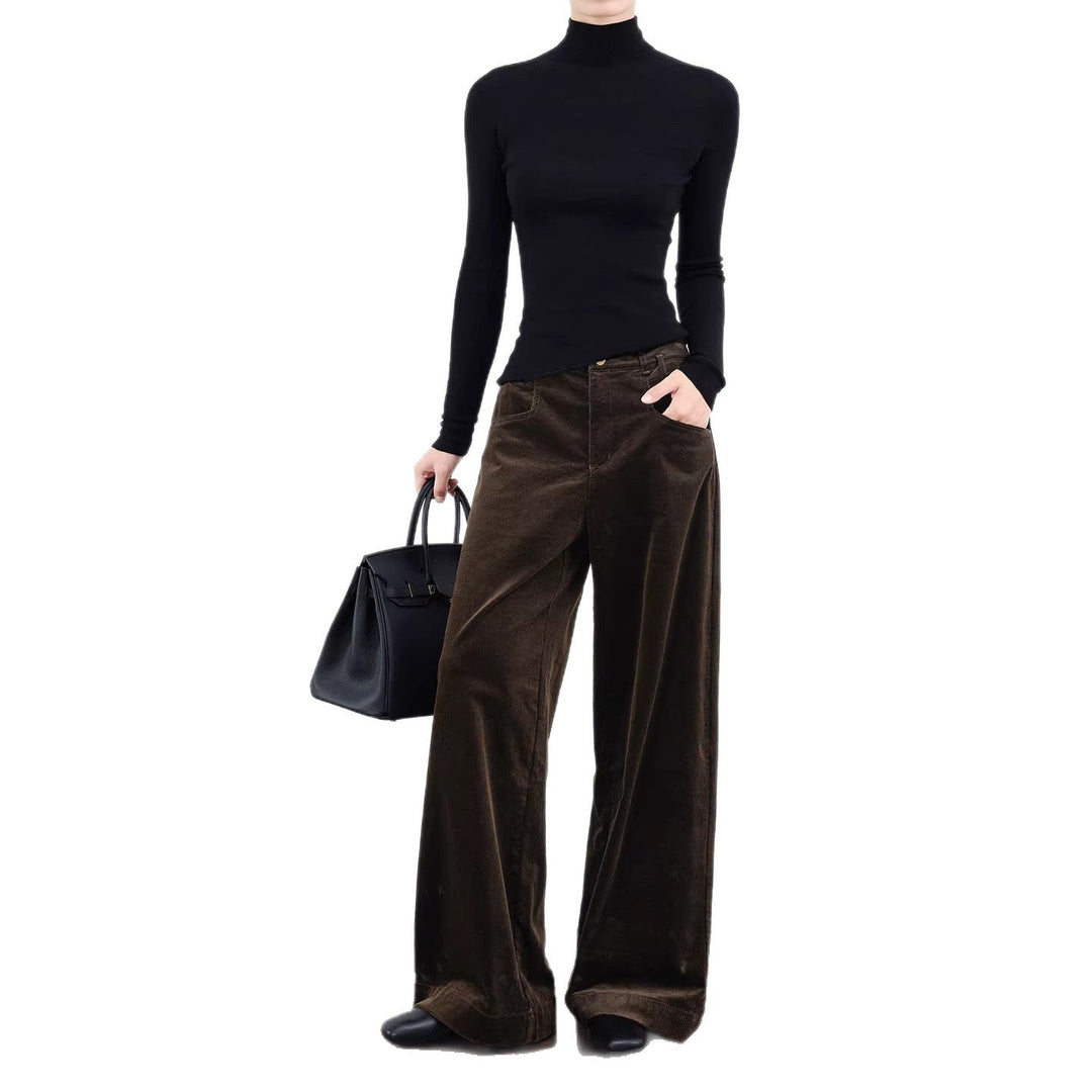 Dam elegant och avslappnad Cord blazer