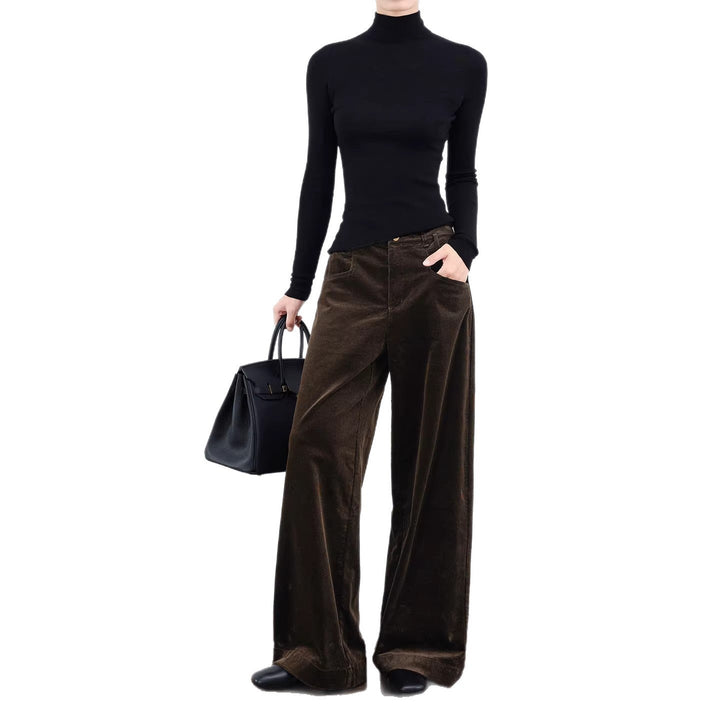 Dam elegant och avslappnad Cord blazer