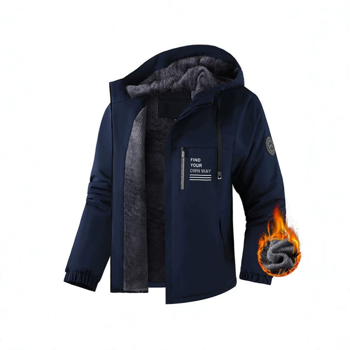 Herr Vattenavvisande Fleece Jacka