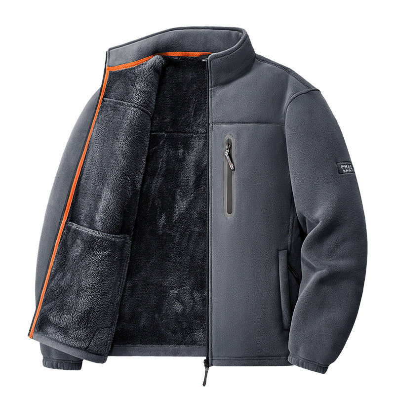 Herr Varm Fleece Jacka