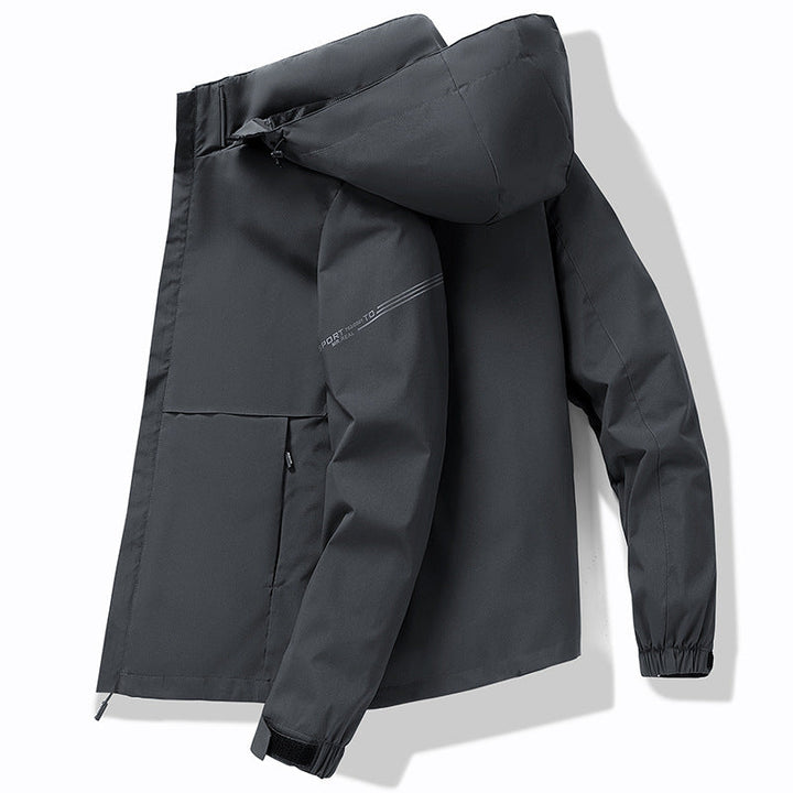 Herr vattenavvisande vinter parka med Thermo-Reflective quiltat foder och Huva