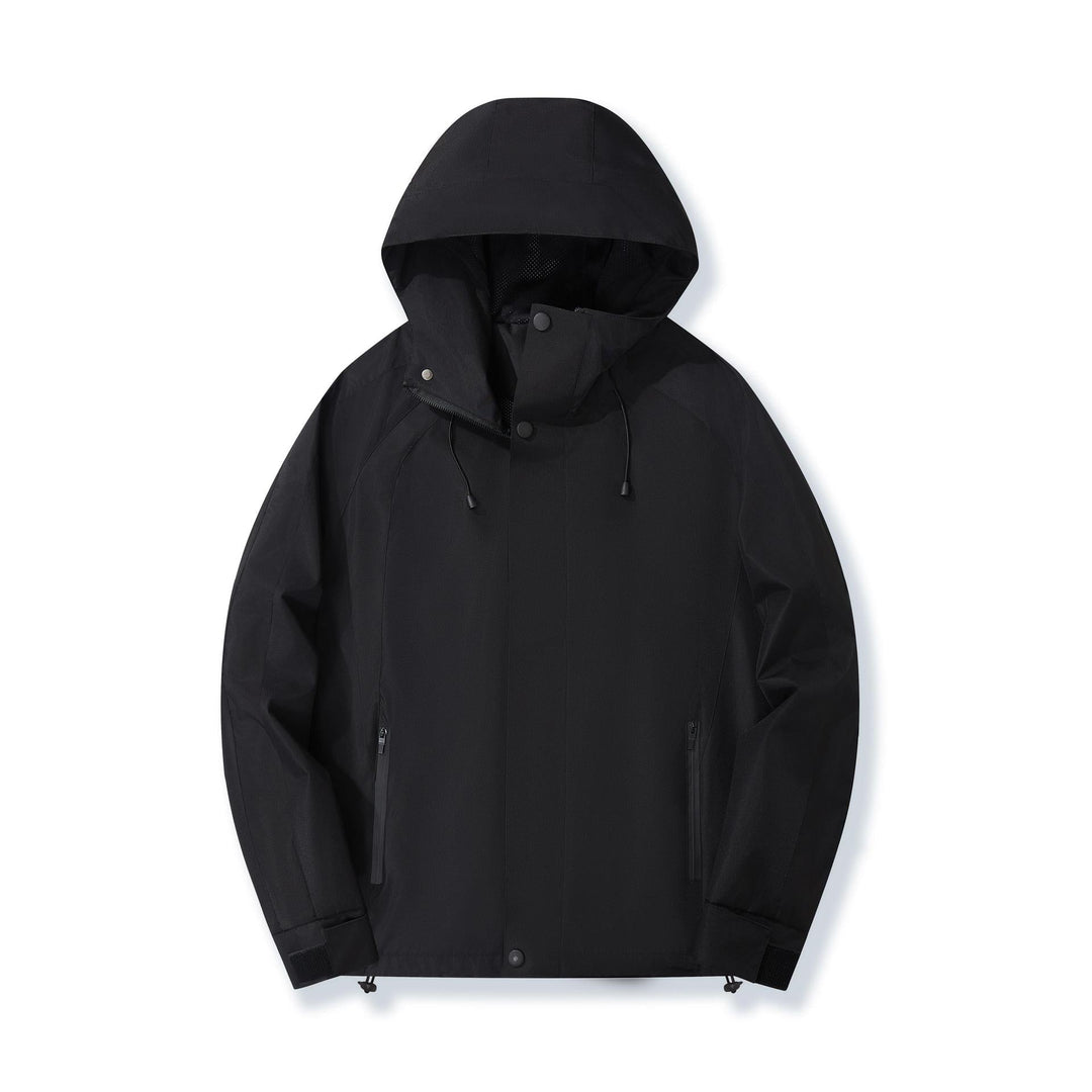 Dam Urban med huva Anorak med kontrasterande Panels, Mesh foder &amp; justerbar fåll
