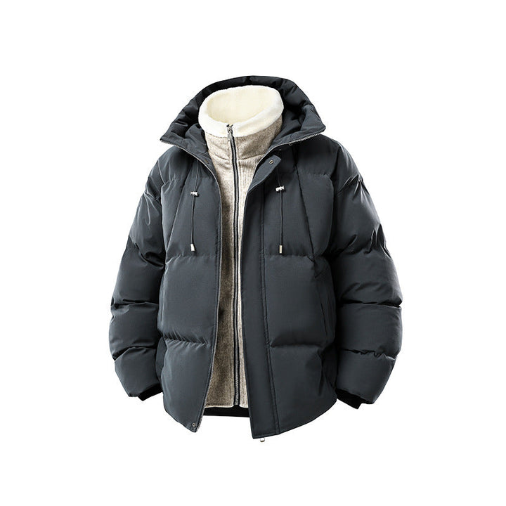 Dam Oversize-Steppjacke med Integriertem Fleece-Innenlayer och huva
