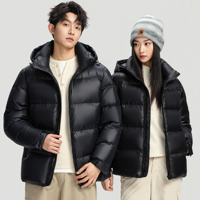 Unisex Dunjacka med Huva