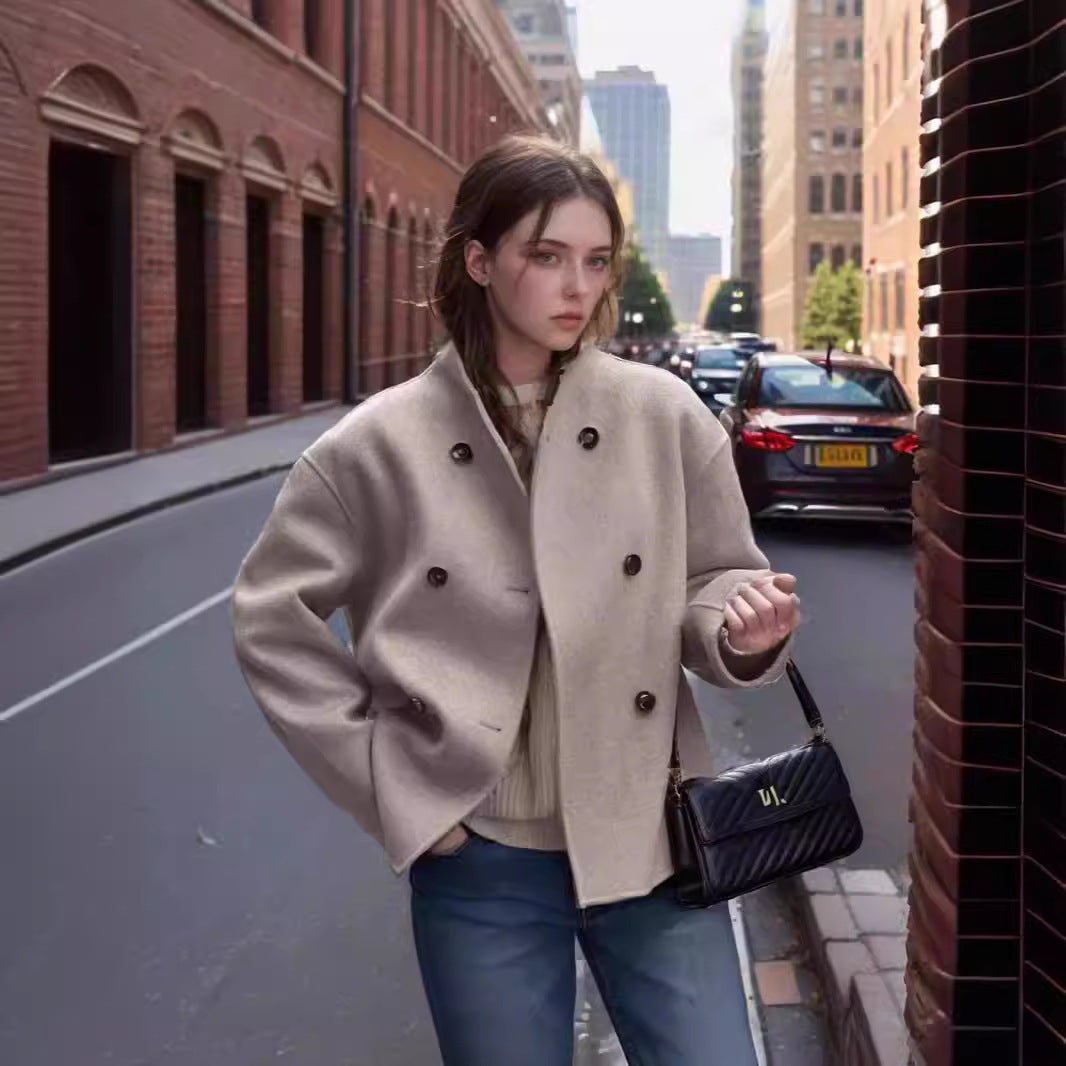 Dam modern oversized ulljacka