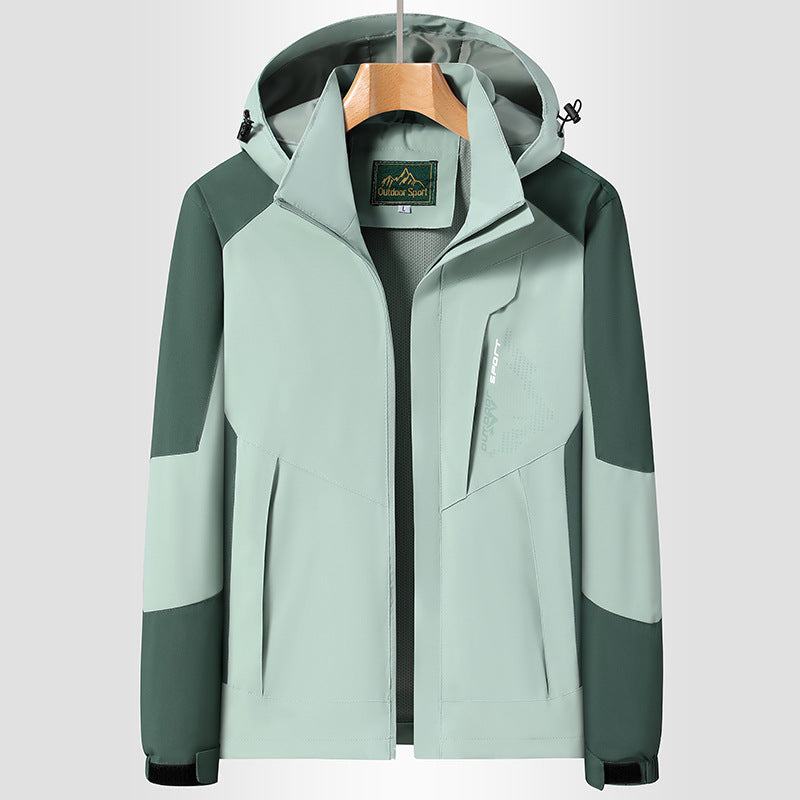 Dam Hooded Softshell jacka wind och water repellent andningsbar
