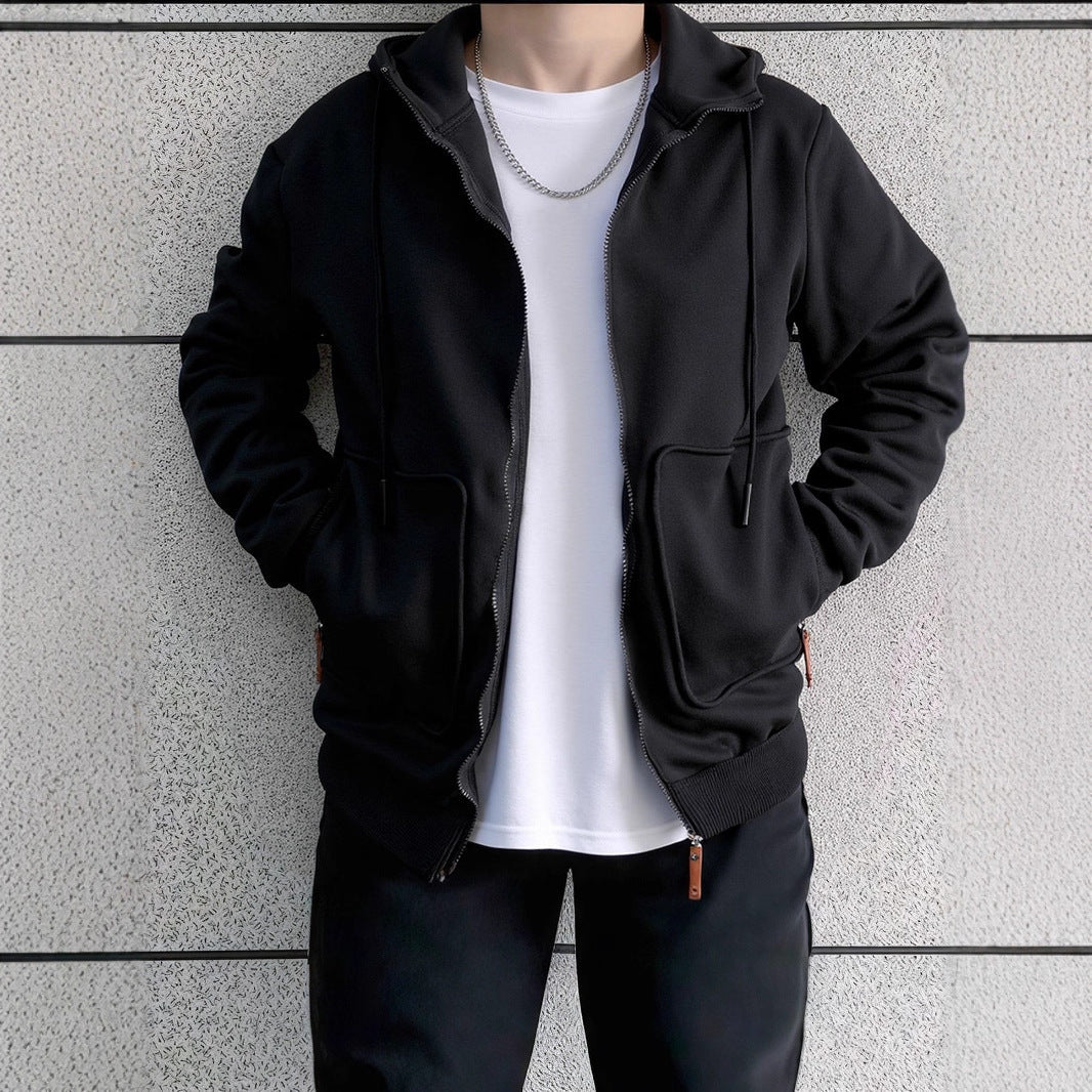 Herr Athletic Fleece Jacka