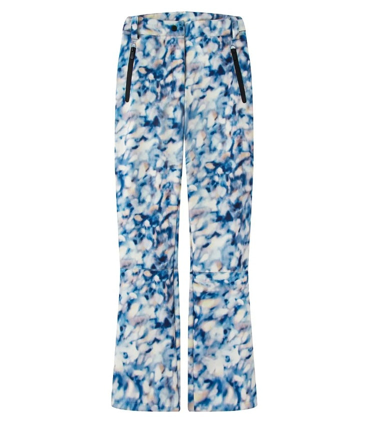 Dam 100+ Quiltad Ski och Vinterjacka med Huva, Waist Belt &amp; Vattentät Zippers