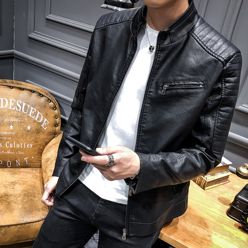 Herr Stilren Biker Jacka