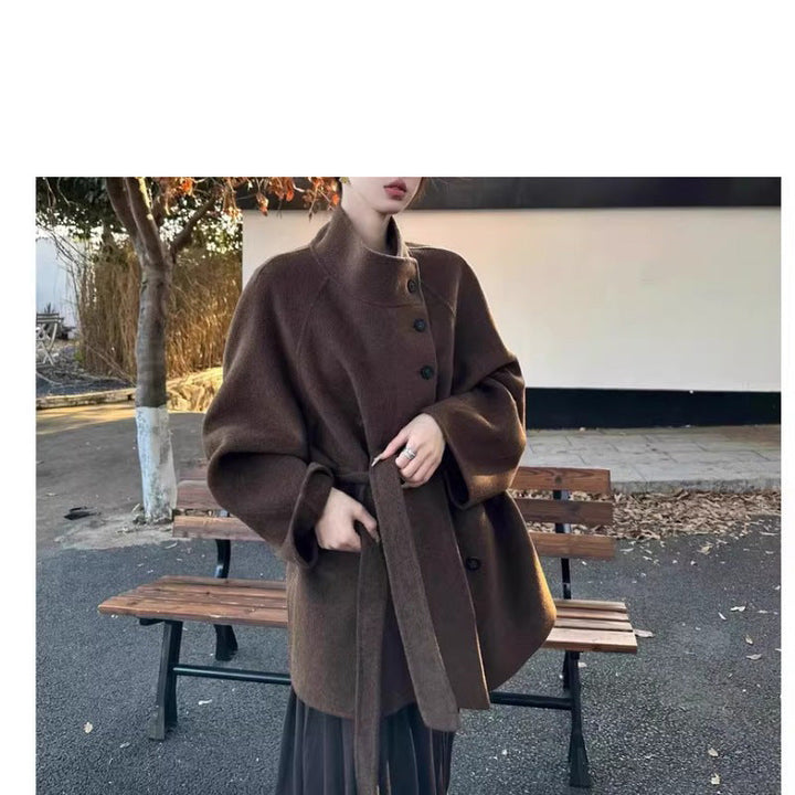 Dam modern oversize ull jacka