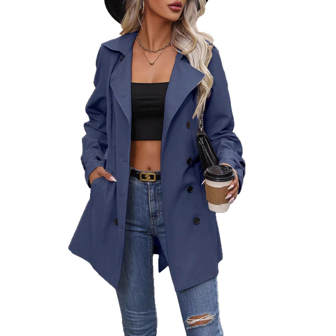 Dam Snygg Trenchcoat med Belt